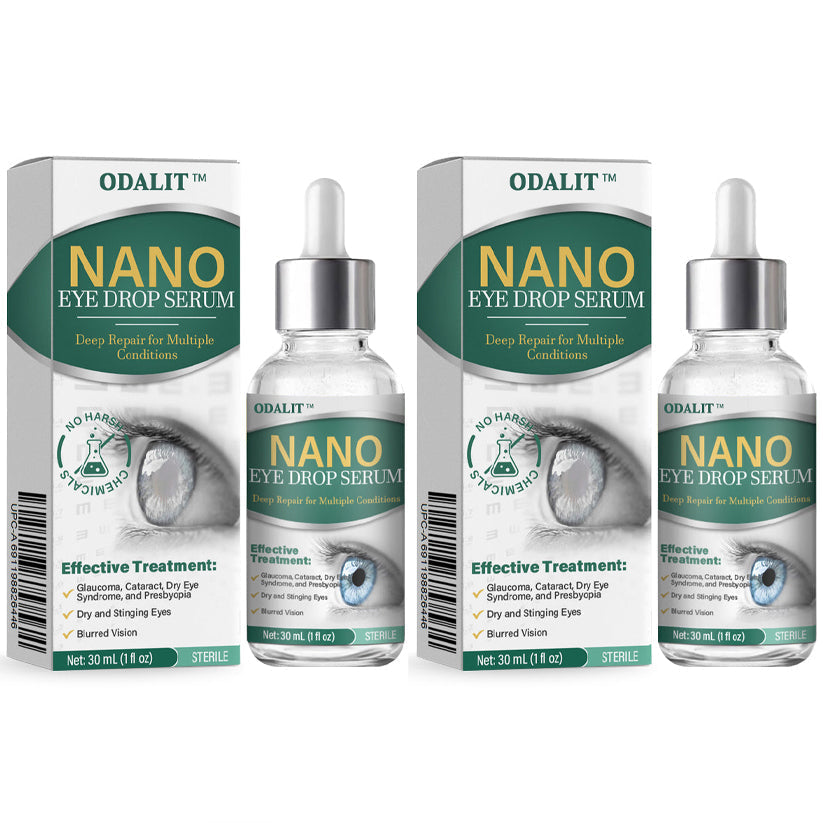 👩‍⚕️ODALIT™ Nano Eye Drops Serum ✅Aprobado por la FDA (Apto para presbicia, síndrome del ojo seco, glaucoma y cataratas) ☘️☘️