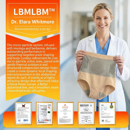 LBMLBM™☀️ Shorts Moldeadores y Quemagrasa 4‑en‑1 con Micropartículas de 𝐌𝐨𝐫𝐢𝐧𝐠𝐚 & 𝐁𝐞𝐫𝐛𝐞𝐫𝐢𝐧𝐚