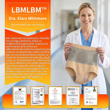 LBMLBM™☀️ Shorts Moldeadores y Quemagrasa 4‑en‑1 con Micropartículas de 𝐌𝐨𝐫𝐢𝐧𝐠𝐚 & 𝐁𝐞𝐫𝐛𝐞𝐫𝐢𝐧𝐚