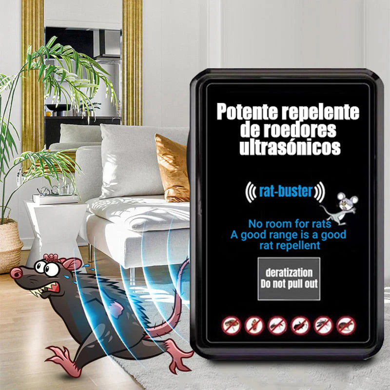 ⏳¡Por Tiempo Limitado – 50% de Descuento! 💥Poderoso Repelente Ultrasónico de Roedores para Enchufe