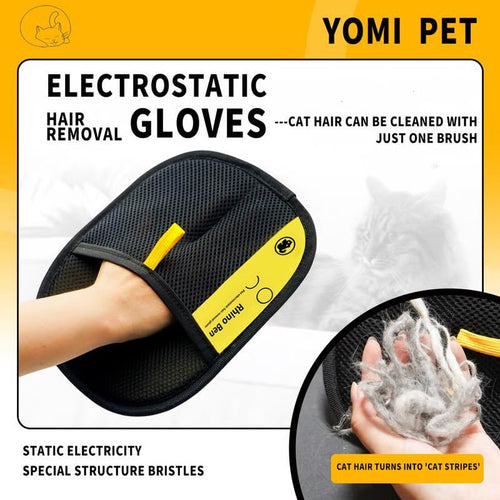 ✨ Guantes electrostáticos quitapelos para mascotas