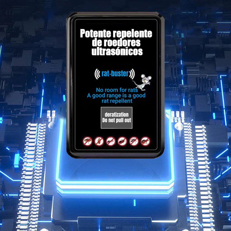 ⏳¡Por Tiempo Limitado – 50% de Descuento! 💥Poderoso Repelente Ultrasónico de Roedores para Enchufe