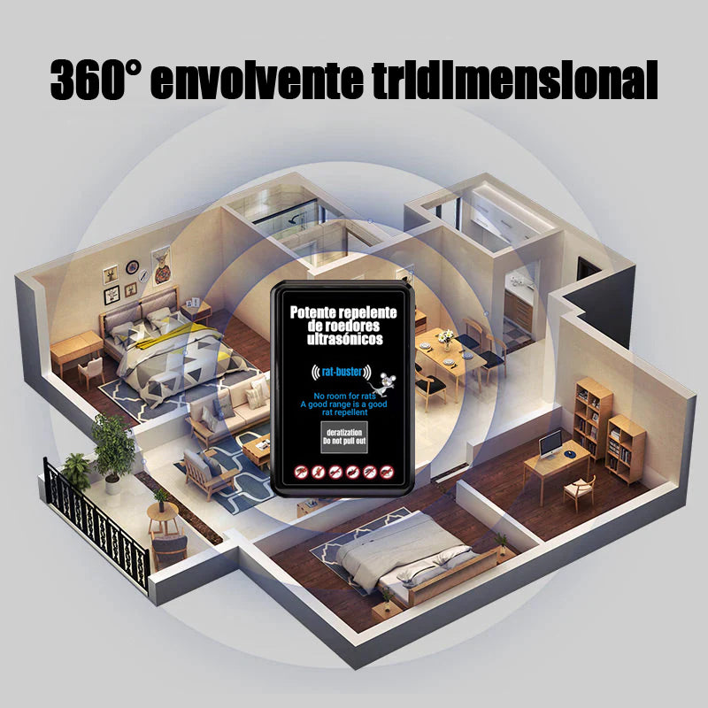 ⏳¡Por Tiempo Limitado – 50% de Descuento! 💥Poderoso Repelente Ultrasónico de Roedores para Enchufe