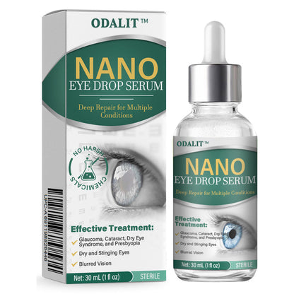 👩‍⚕️ODALIT™ Nano Eye Drops Serum ✅Aprobado por la FDA (Apto para presbicia, síndrome del ojo seco, glaucoma y cataratas) ☘️☘️